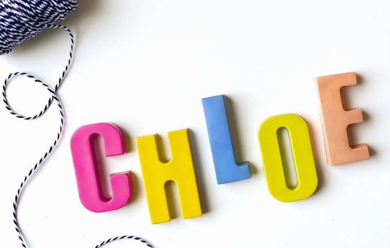 Personalized Name Crayons