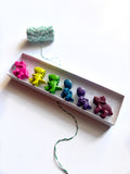 Girl Dinosaur Crayon Set