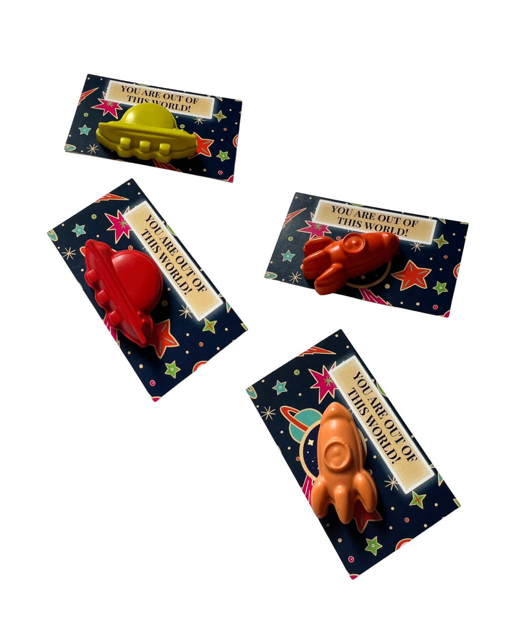 Space Crayon Party Favors