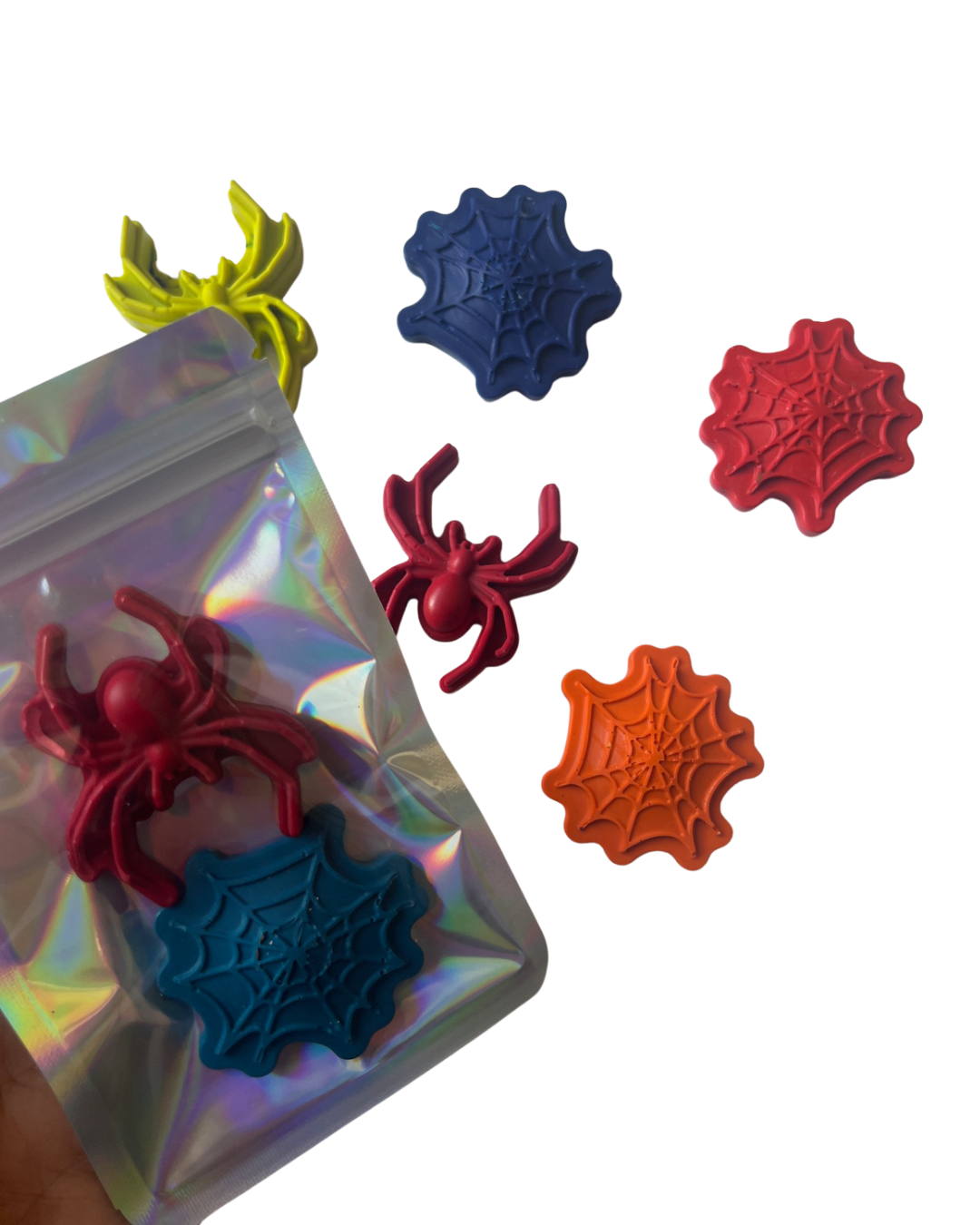 Spider Crayon Party Favors