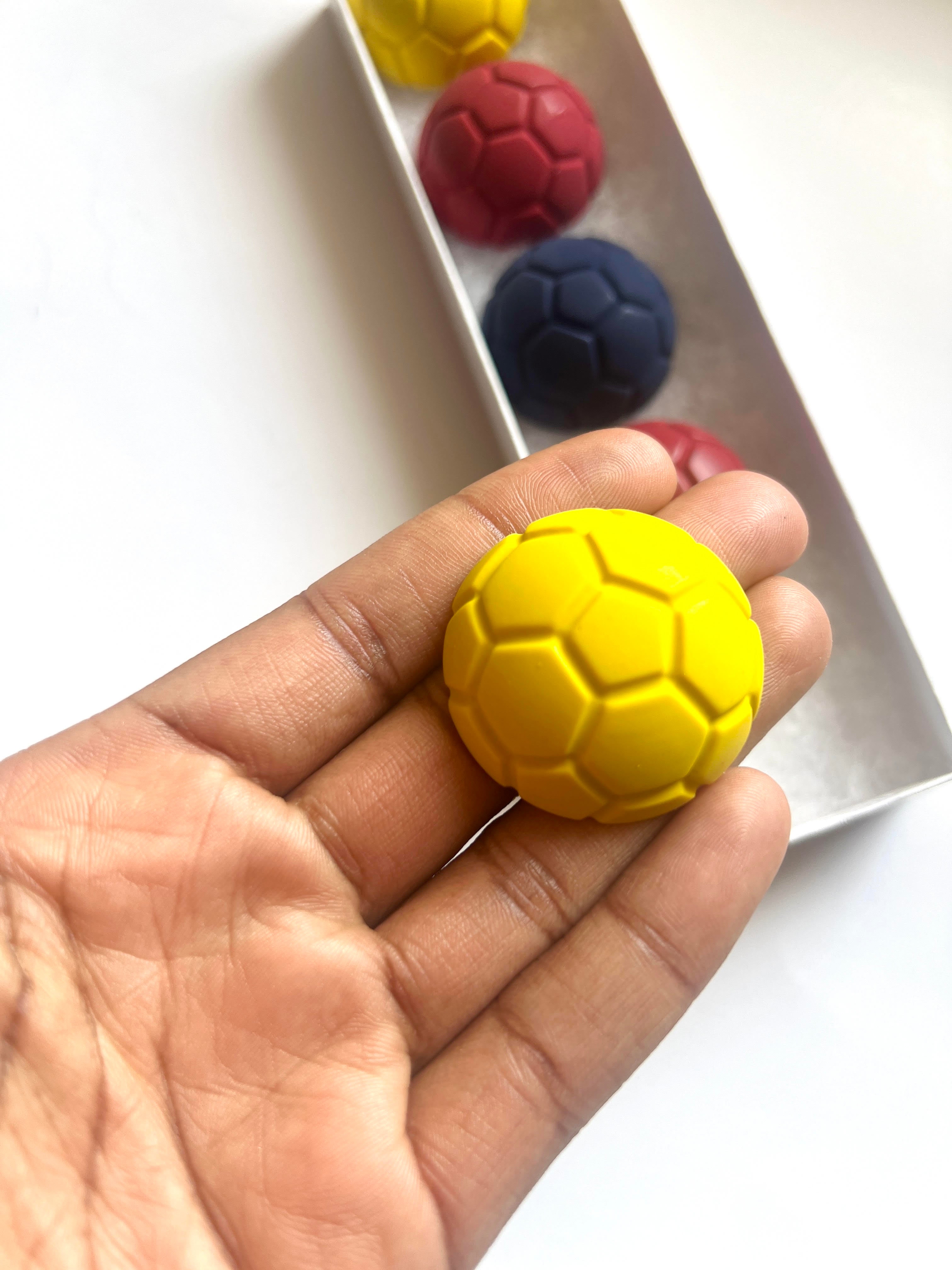 Spain World Cup Champions Soccer Crayons