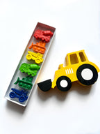 Construction Truck Crayon Set