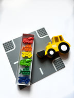 Construction Truck Crayon Set