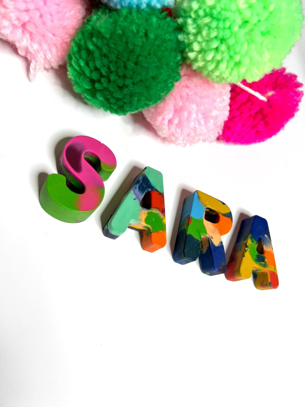 Personalized Name Crayons for Girls (Multicolored)