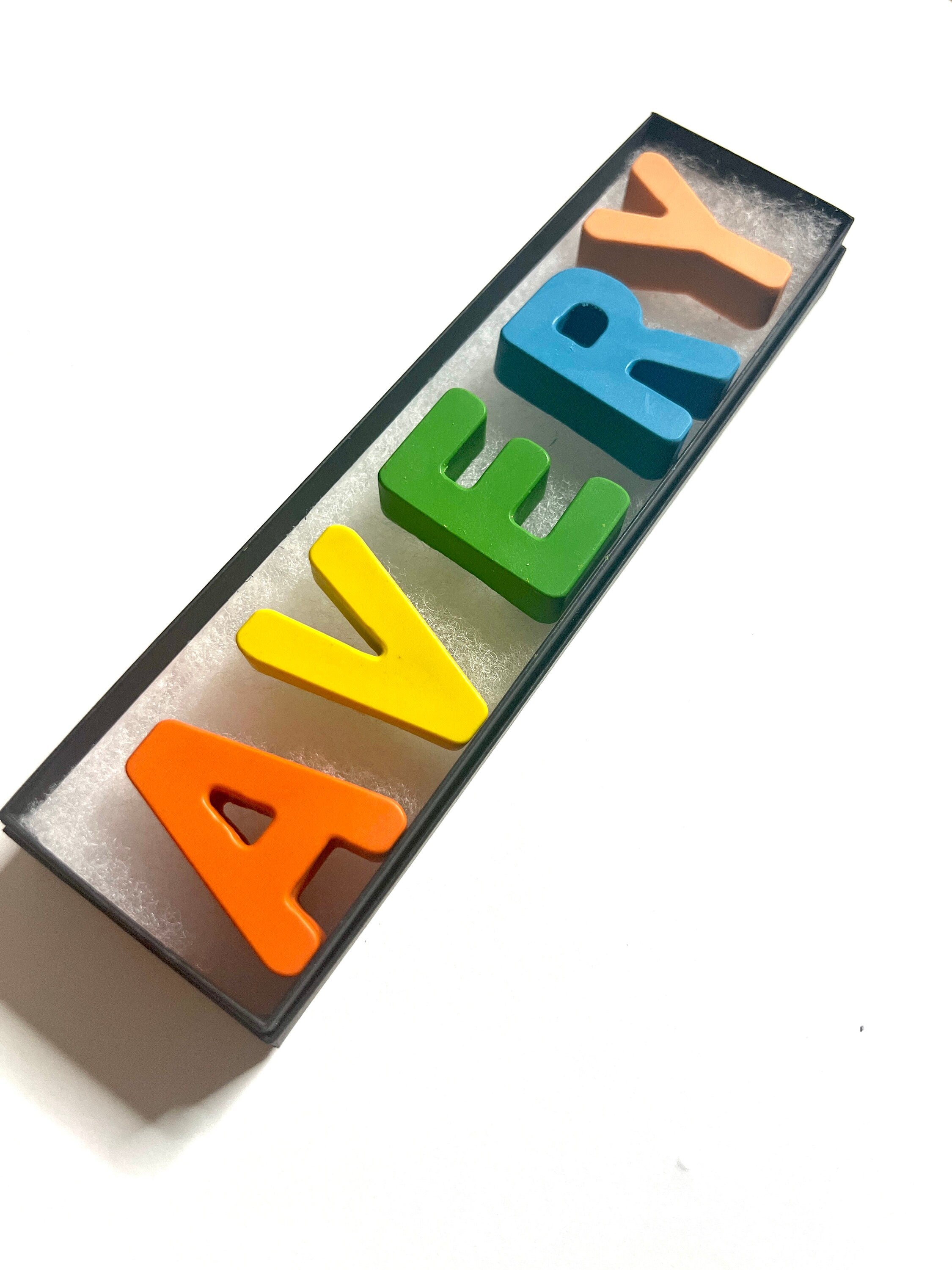Personalized Name Crayons