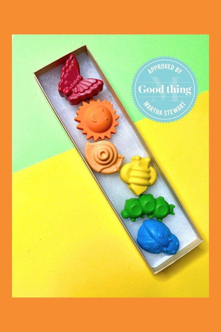 Bug Crayon Set