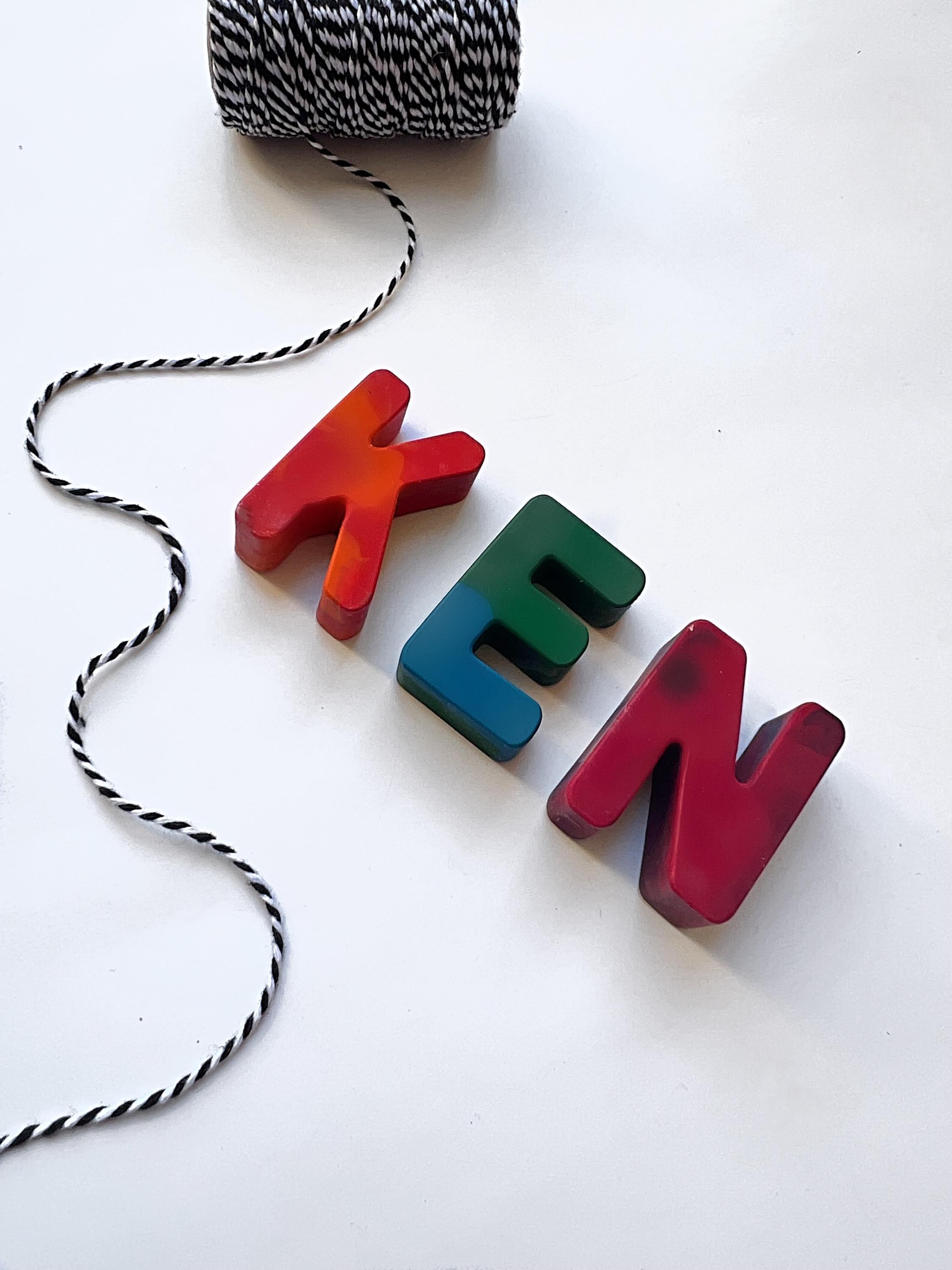 Personalized Name Crayons for Boys (Multicolored)