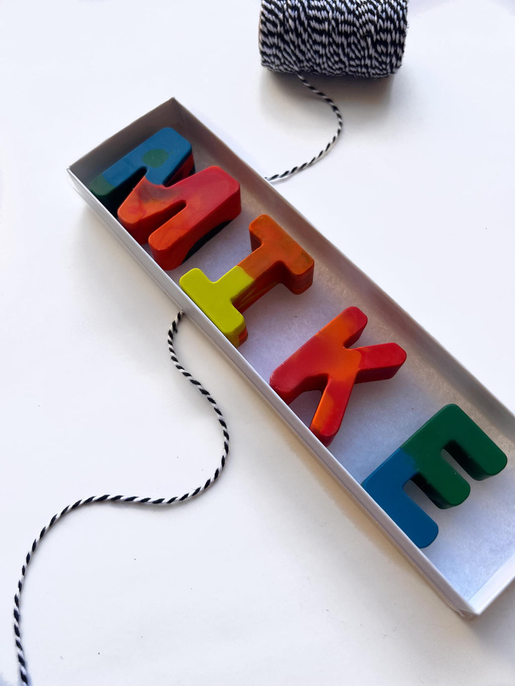 Personalized Name Crayons for Boys (Multicolored)