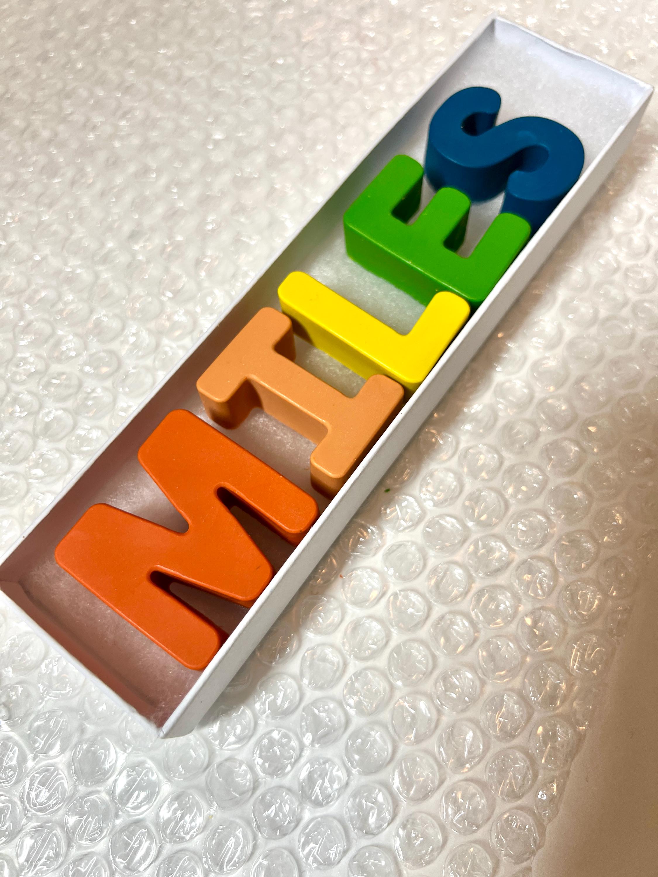 Personalized Name Crayons