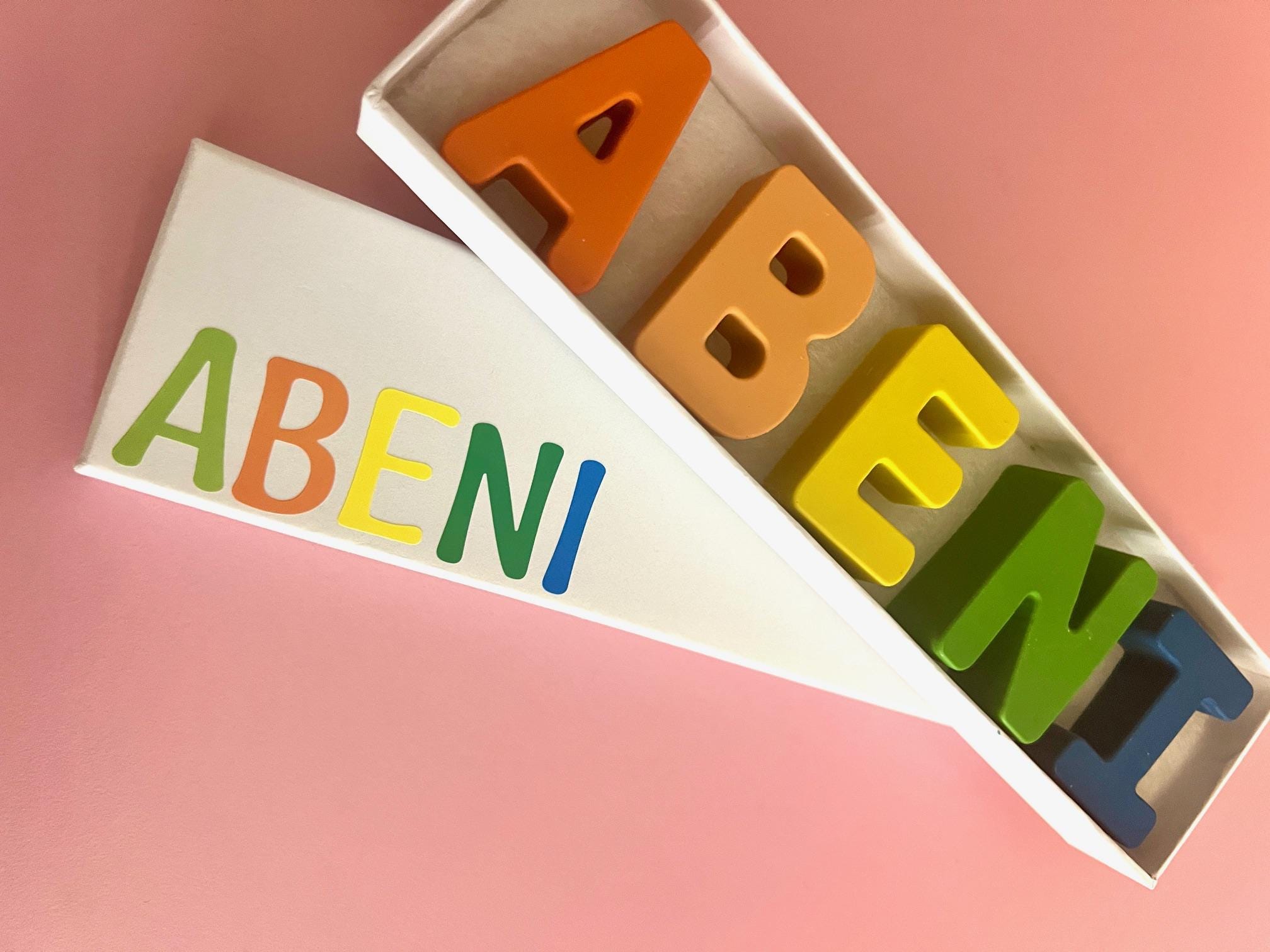 Personalized Name Crayons