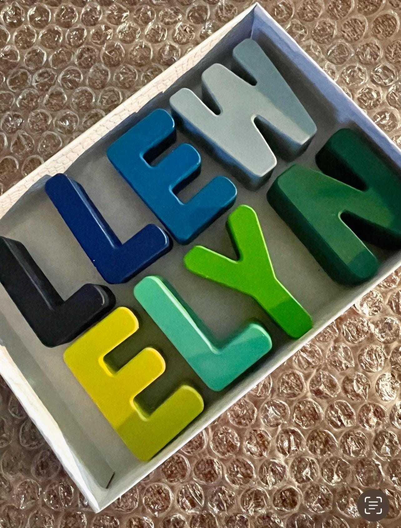 Personalized Name Crayons for Boys
