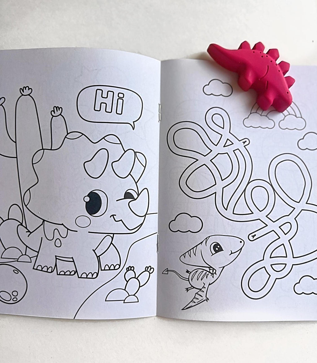 Jumbo Dinosaur Crayon Set