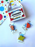 Superhero Crayon Party Favor Boxes (Set of 5+)