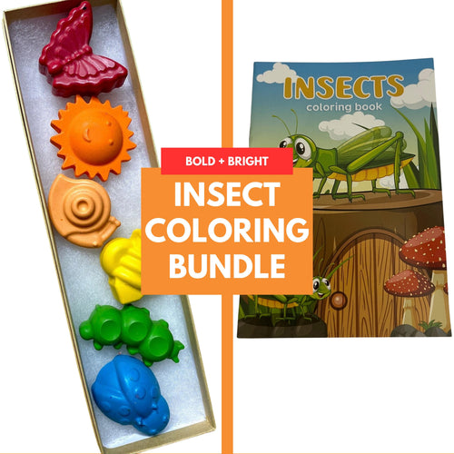 Bug Crayon Set