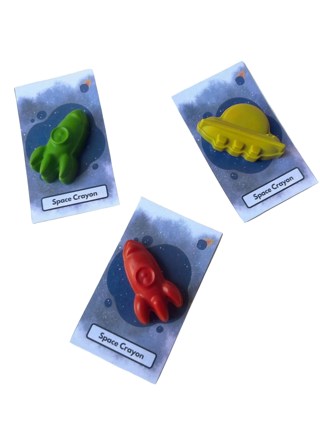 Space Crayon Party Favor Boxes